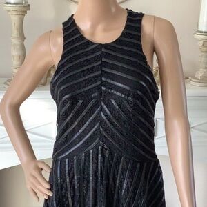 Black sleeveless dress